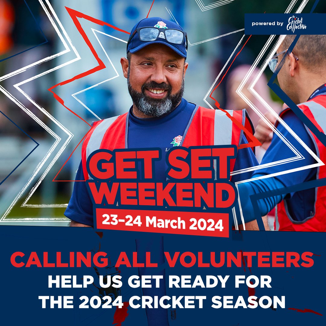 StaffsCricket's tweet image. Can you believe it - this time next week!!

Good luck to all Clubs taking part....ENJOY and repost your pics using  #GetSetWeekend

Posters and other media can be downloaded from the ECB Resource Hub by clicking  bit.ly/3OgbvCs