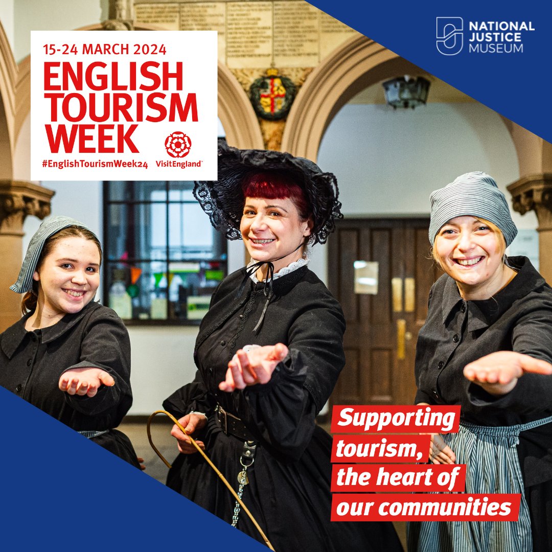 This English Tourism Week, why not explore the National Justice Museum. We are a museum of crime, punishment and social justice, based in the Grade II* listed Shire Hall in Nottingham. #EnglishTourismWeek24 nationaljusticemuseum.org.uk/museum/visit