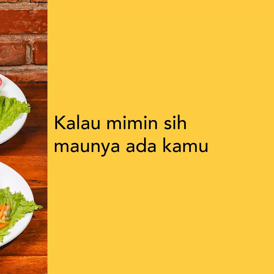 Ngomong-ngomong, kalian pengen ada menu apa sih di Warunk Upnormal? 🤔

Kopi spesial yang bikin melek, camilan yang enak buat nyantai, atau mungkin sajian unik dari kreativitas kalian sendiri? 

Apapun itu, coba request menu yang kamu pengen di kolom komentar sekarang! 🥰👇