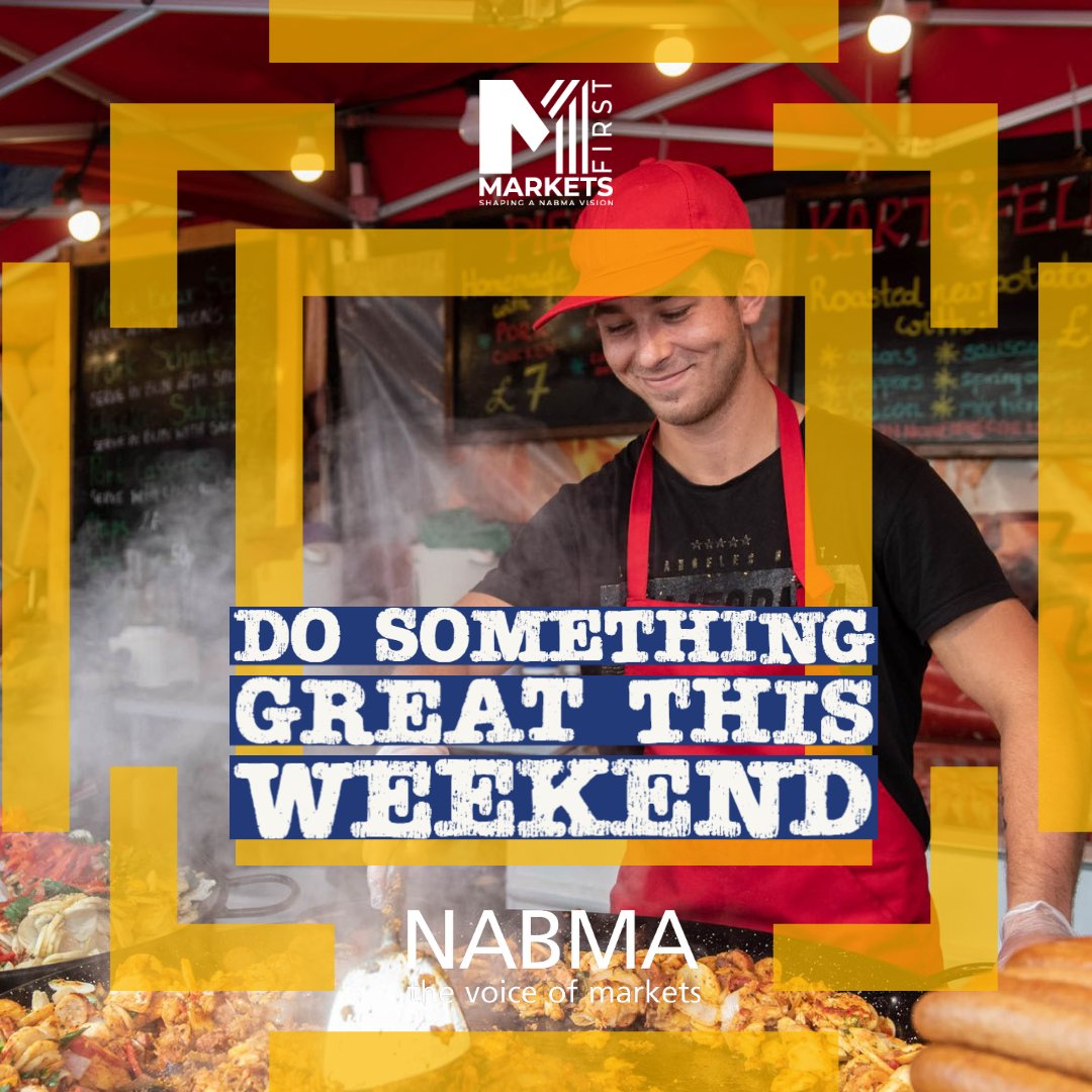 📢 Weekly Reminder: #MarketsFirst 🌟 'Do Something Great this Weekend!' 🌟 Visit your local market and have a wonderful weekend filled with unique finds, delicious treats, and the joy of supporting your local market community! 🎉