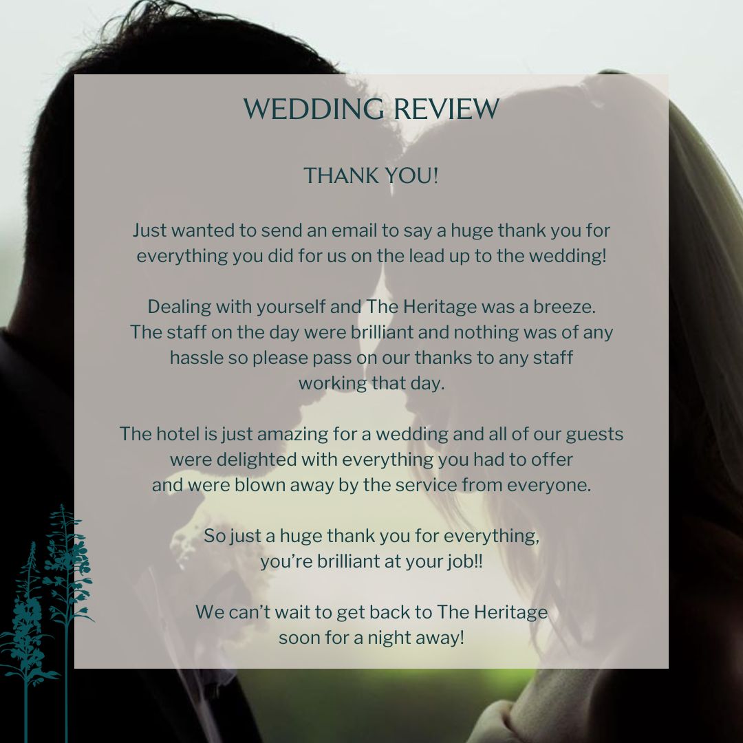 We congratulate our recent bride & groom, Owen & Eve, on their wedding day! Thank you for your incredible feedback regarding your special day and our amazing team at The Heritage ❤️ #TheHeritage #LoveLaois #WeddingVenue #Wedding #Ireland