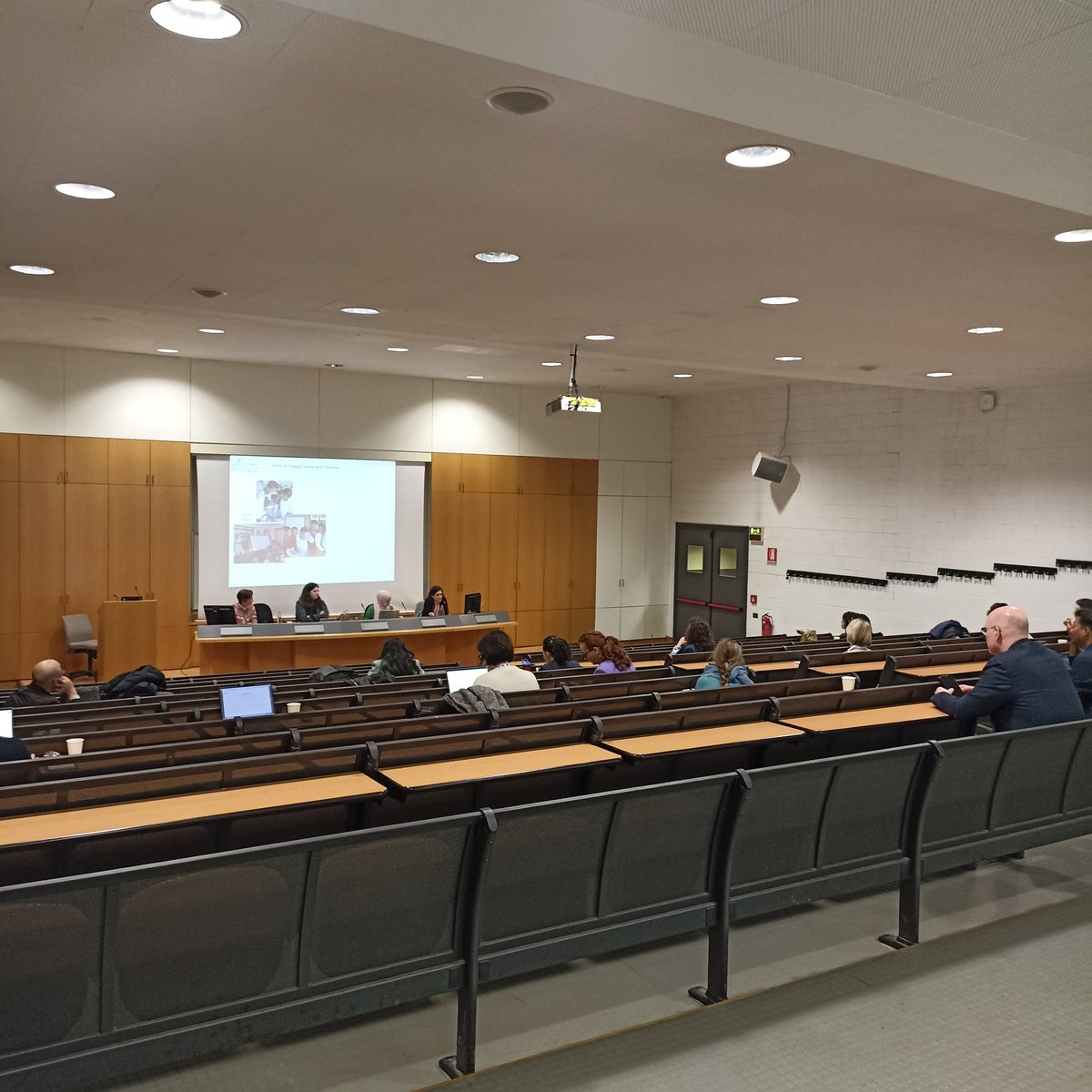 MCAA_WB's tweet photo. Western Balkans Chapter member @SmajlovicSamira reporting from the session on Science Communication 
#MCAAConf2024
@Mariecurie_alum https://t.co/MbIEssrH8F