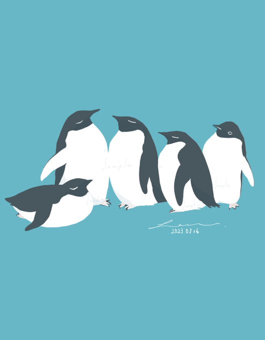 「penguin」 illustration images(Latest｜RT&Fav:50)｜3pages