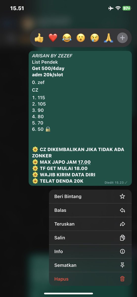 ryzzzffn's tweet photo. guys aku open arisan ya barangkali ada yang mau boleh join grupnya https://t.co/C5f3a6LEle 
#zonauang https://t.co/pdstZSA1fy