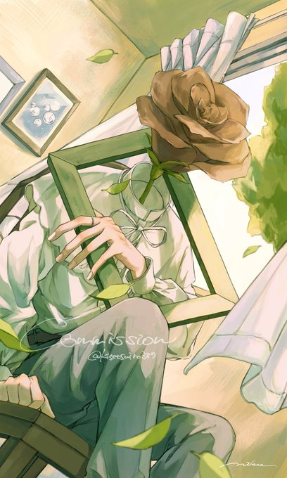 「chair picture frame」 illustration images(Latest)