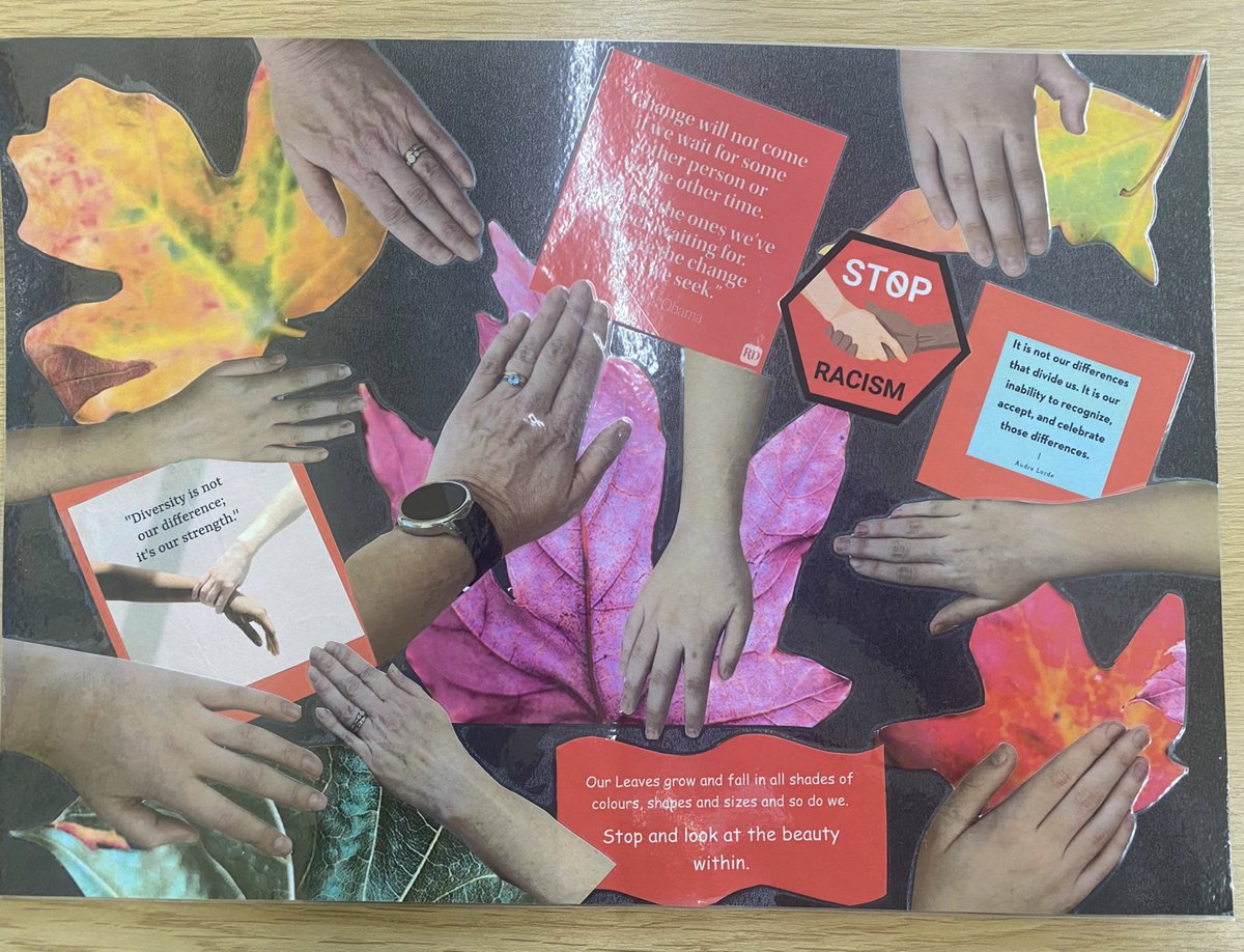Students have been inspired by the work of @SRTRC_England in their art lessons. #thisisAP