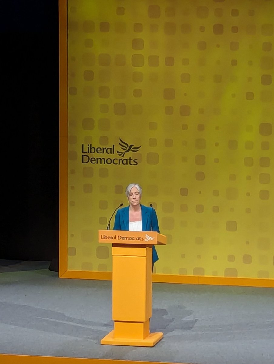 Daisy Cooper explains how Lib Dems would increase cancer survival rates, when we lag so badly compared to our neighbours. Not least though more scanners.

Something that's close to my heart after having a cancerous kidney removed last year.

#ldconf
