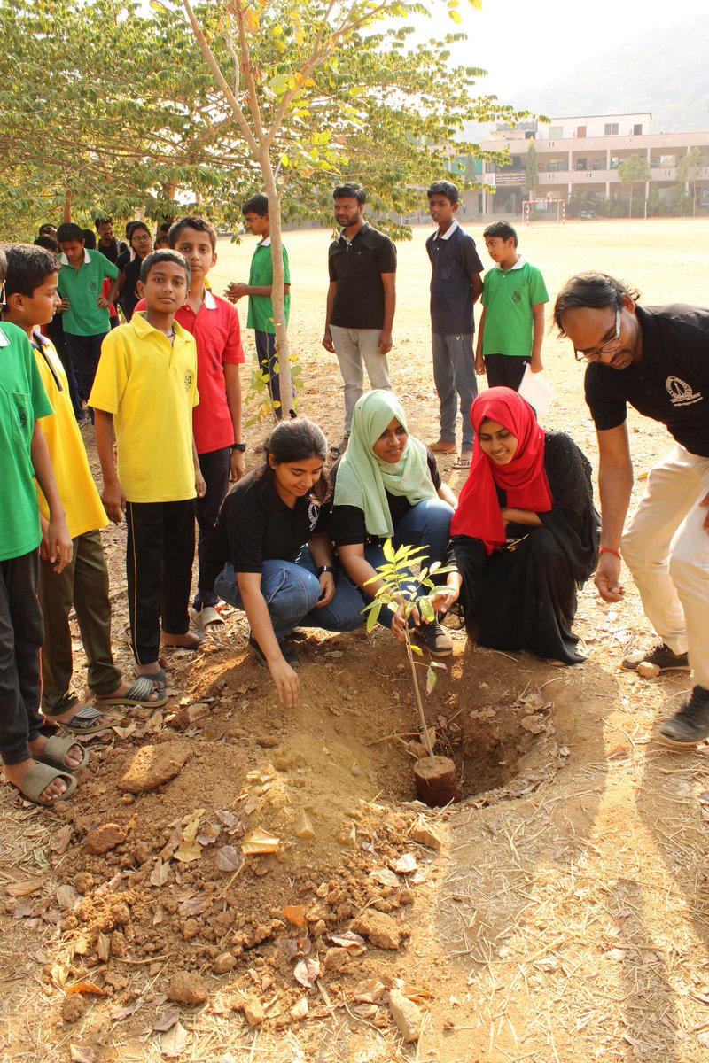 cst_iisc's tweet photo. GreenCat Lab led by the Principal Investigator Dr. Navneet K. Gupta and his team recently went to Jawahar Navadoya Vidyalaya, Ramanagara for conducting the outreach activities as a part of Centre for Sustainable Technologies, @iiscbangalore  50 years Golden Jubilee Celebrations. https://t.co/kHDAyyfYAO