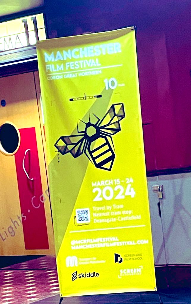 Day 1 of @mcrfilmfestival - opening night ‘prinks’ (my terrible terrible word, not theirs) at @ScreenFilmSch , followed by #TheConvert with #GuyPearce. Blog post loading. Day 2 today with #MotherCouch #Manchester #filmfestival #mcrfilmfest #MFF24