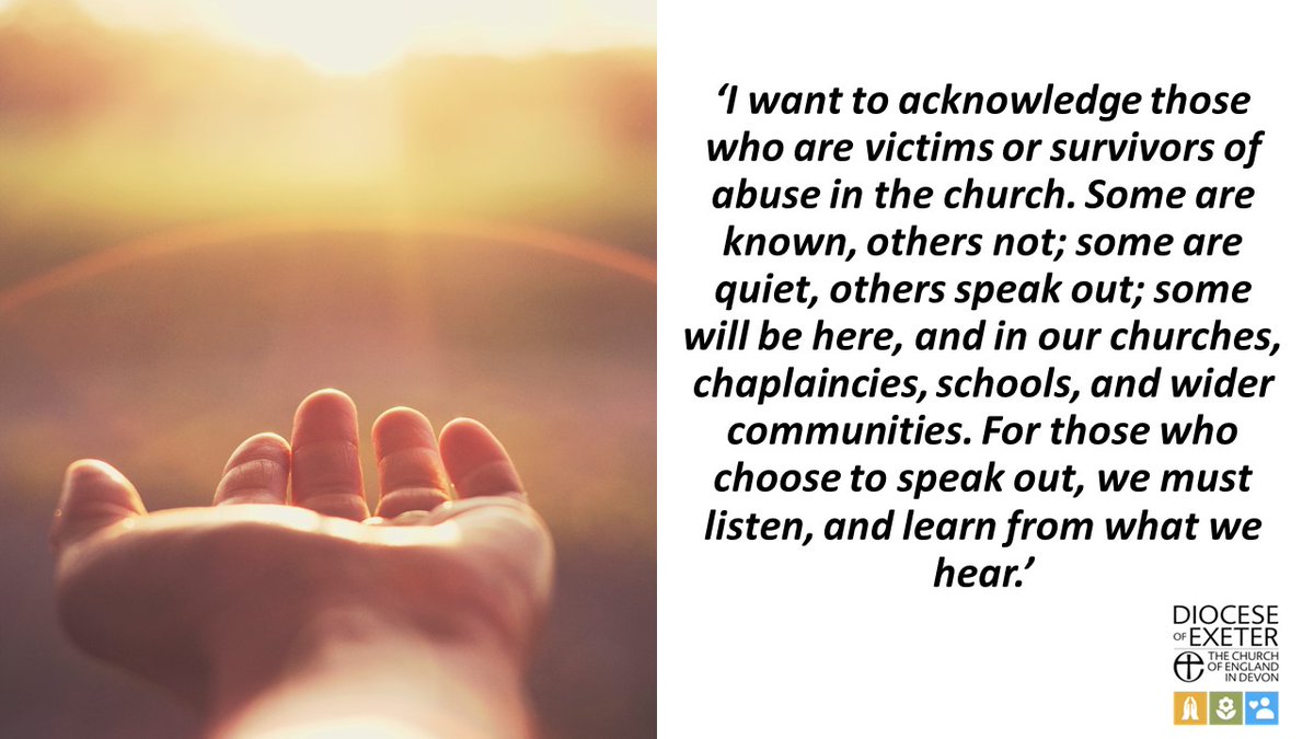 @jackiesearle09 highlights the importance of Safeguarding in our churches at all levels, the need for us to listen to the voices of survivors and victims, the critical role of Parish Safeguarding Officers, and the reminder that we all have Safeguarding responsibilities.