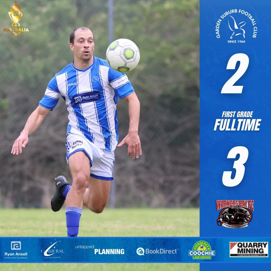 Its a loss, but so proud of our clubs performance in the Australia Cup today.

Third game in the re-launch of senior football and a new squad pushed a highly fancied opposition. 

Bring on round 1 next week.

@gardensuburbfc @NNSWF @FootballAUS