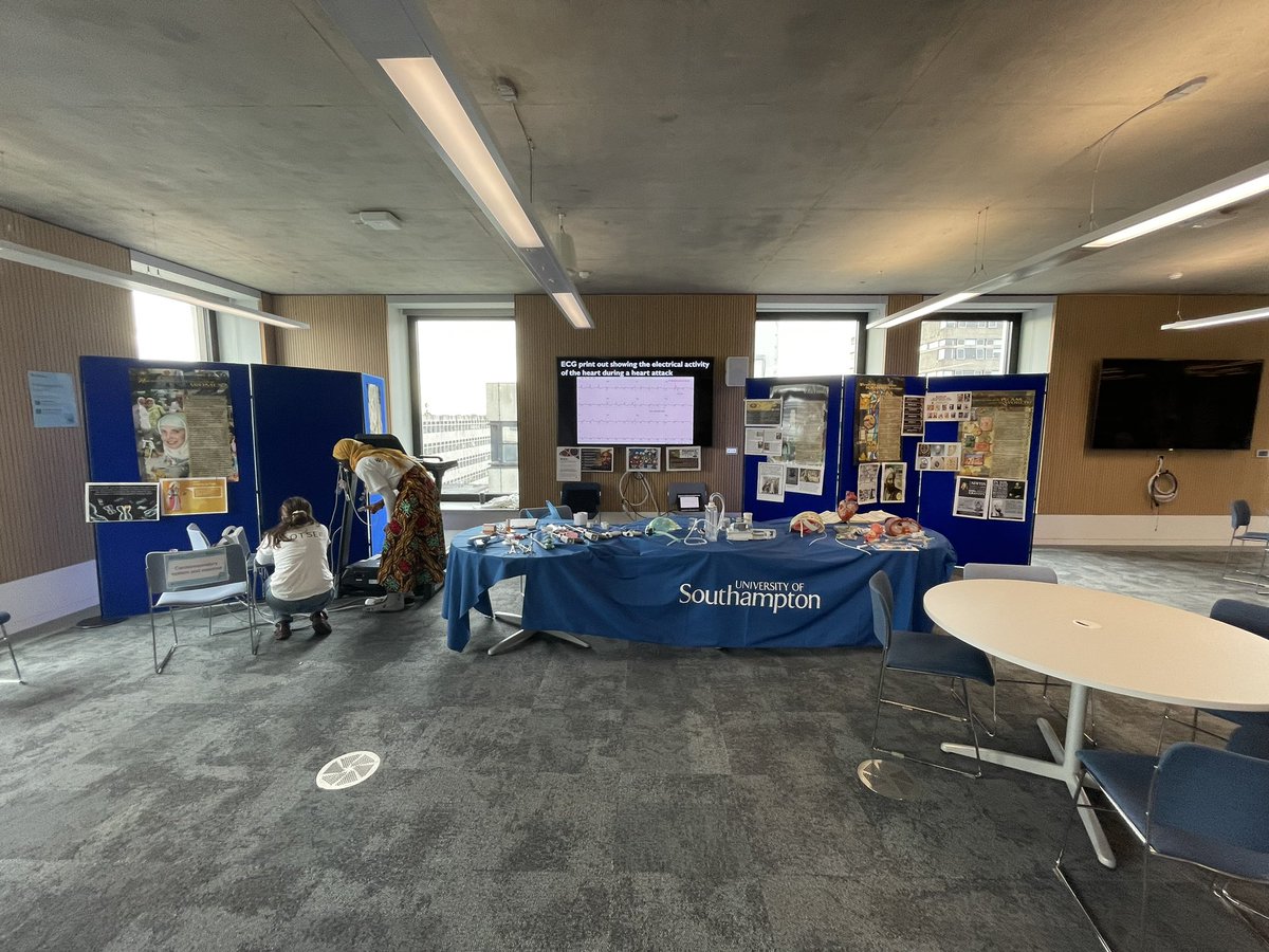 Setting up for the #sotsef 2024 <a href="/unisouthampton/">University of Southampton</a>