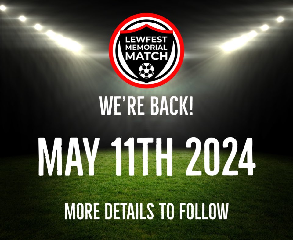 Preparations for our next charity match are well underway, more details coming soon ⚽️❤️🤍