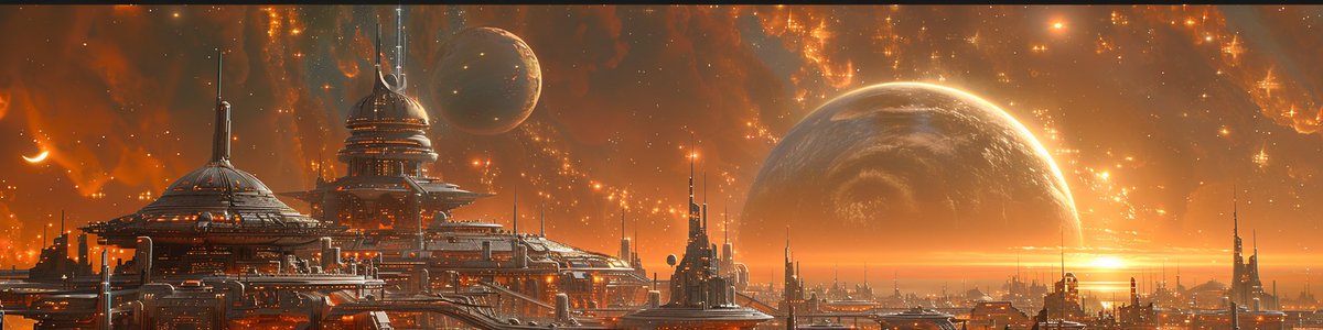 _ssfb_'s tweet image. #SciFiWorlds #SpaceCity #AlienArchitecture #FutureCities #InterstellarTravel #CosmicArt #SpaceColony  #Otherworldly #SciFiArt #GalacticEmpire