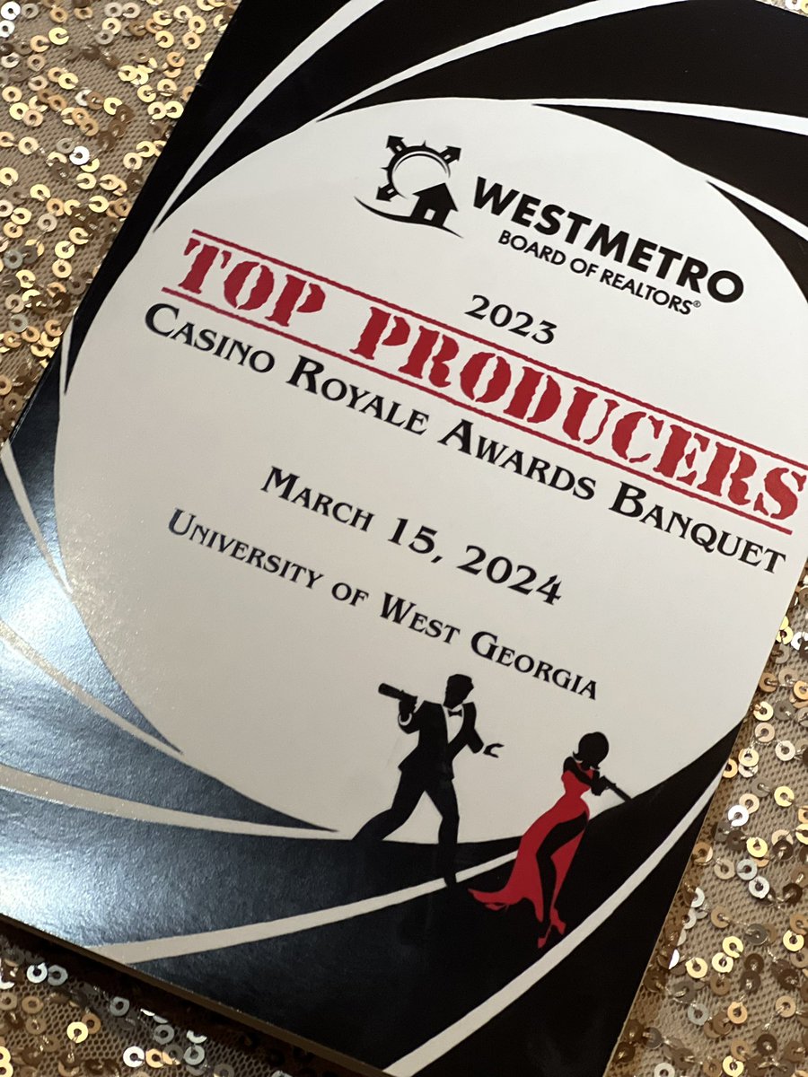 ♦️Casino Royale Top Producers Awards Banquet♦️ Congratulations to all of our Top Producers!! This year’s awards banquet was a blast, and we’re so proud of this incredible group of West Metro Board of Realtors! #teamtritt #topproducers #westmetroboardofrealtors