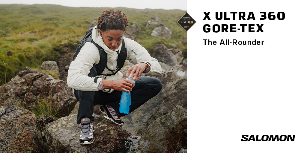 The X-ULTRA 360 GORE-TEX is the ultimate companion for outdoor enthusiasts who want to master any terrain, uphill or downhill. Available now on salomon.com