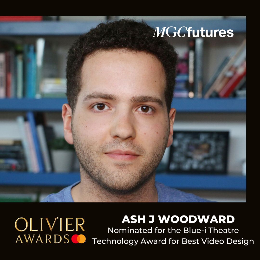 Our bursary in 2017 allowed @ashjwoodward to buy software and equipment. He has now been nominated for the Blue-i Theatre Technology Award for Best Video Design at the Olivier Awards 2024 for his work in Dear England at the National Theatre. buff.ly/3Pm9h52
