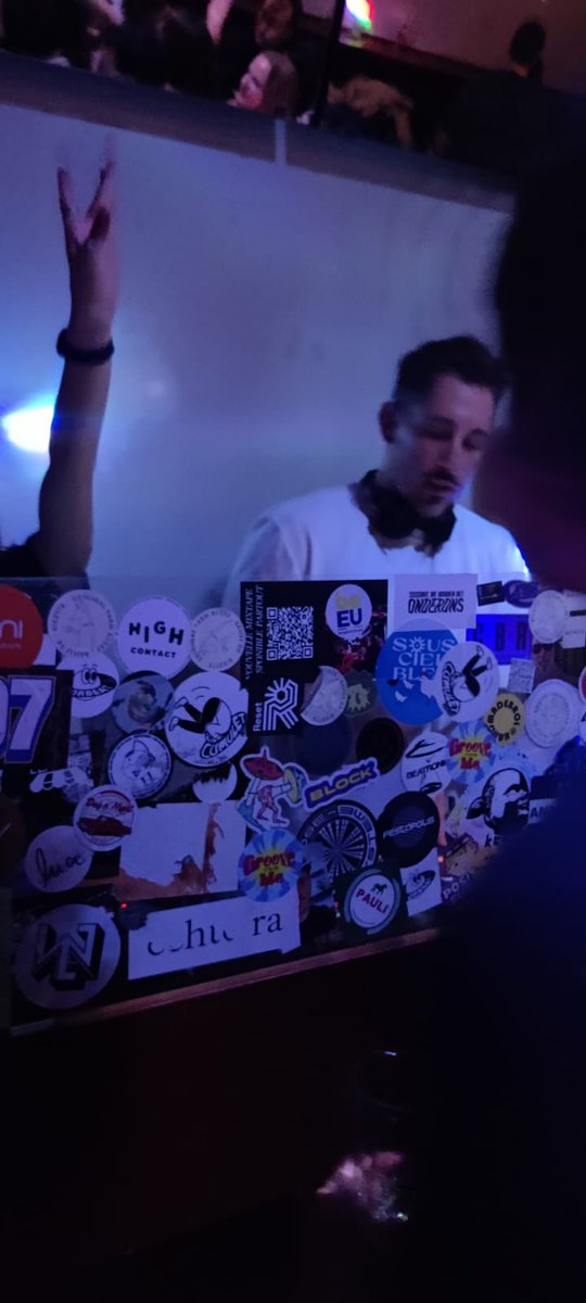 Spotted: Belgian EU Presidency logo @ Flagey 🪩🕺 #EU24BE 🇧🇪🇪🇺