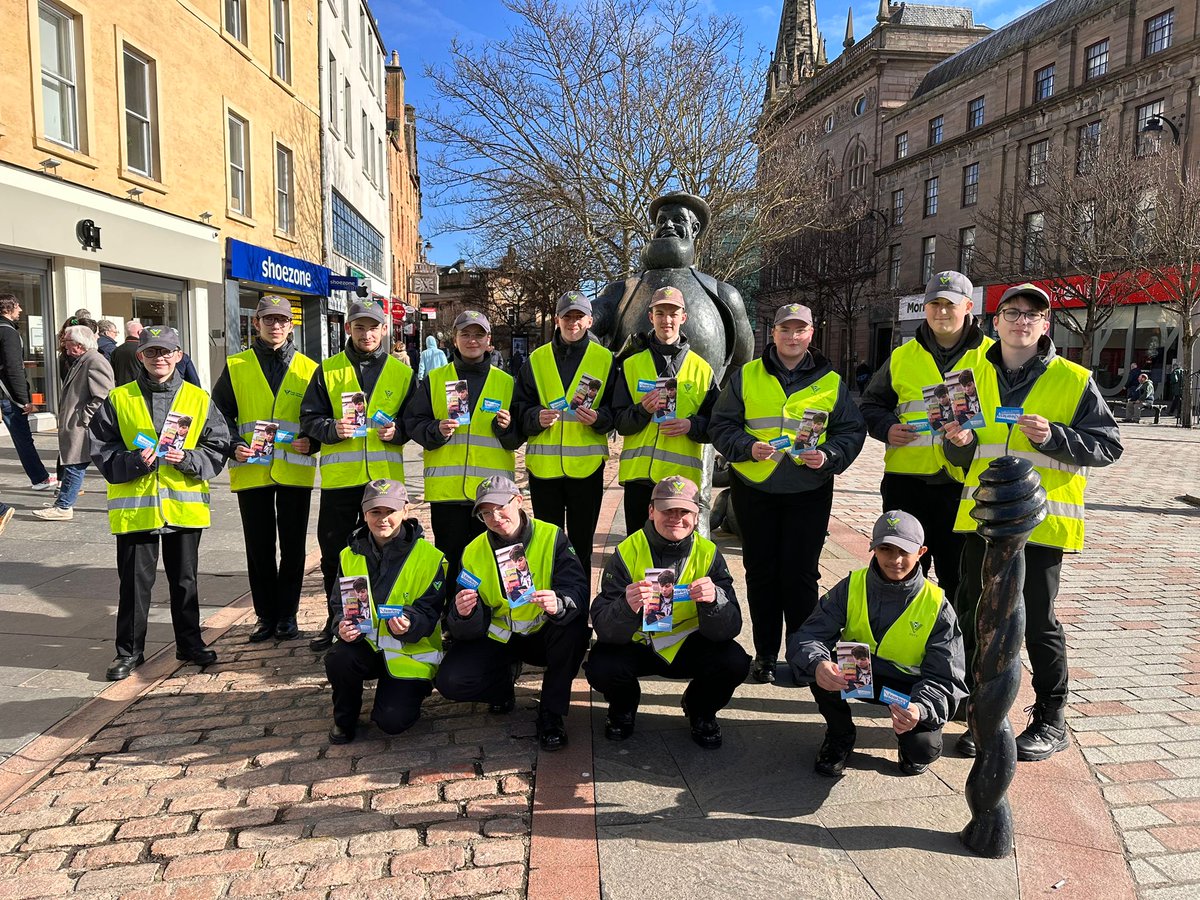 In #Dundee today? Look out for PSYV raising awareness of Fearless.org and supporting our drugs campaign Our charity empowers young people to speak up about crime 100% anonymously ALWAYS Learn more: Bit.ly/fearless-drugs @PSOSYouthVol