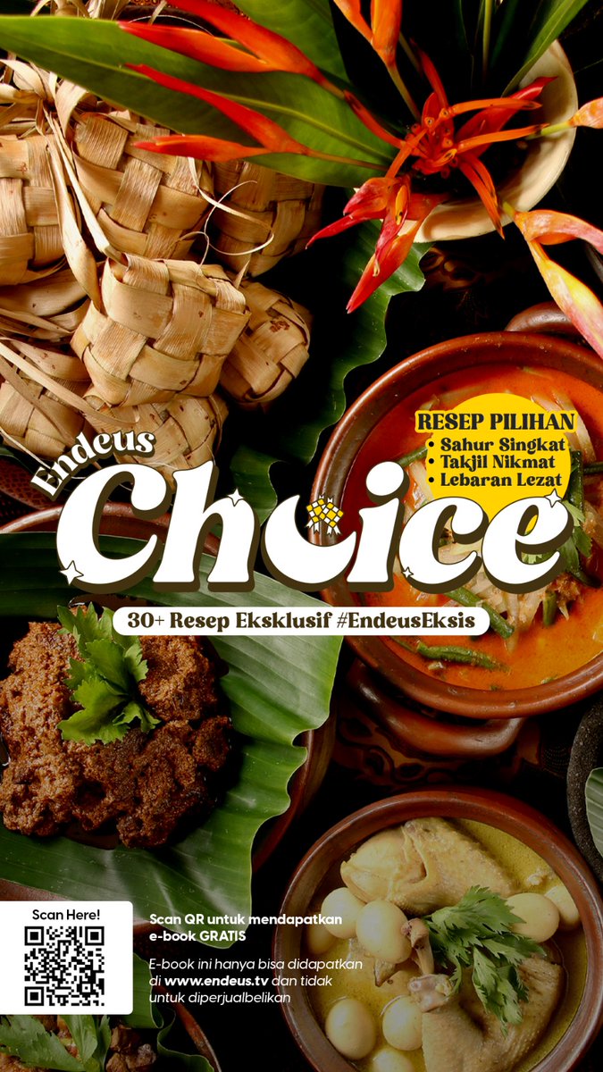 asset.kurio.network/Endeus-Choice-…

Buku resep gratis bikin #RamadanSatSet !!

> Inspirasi sahur ekspres, takjil gampil, sampe menu lebaran <
