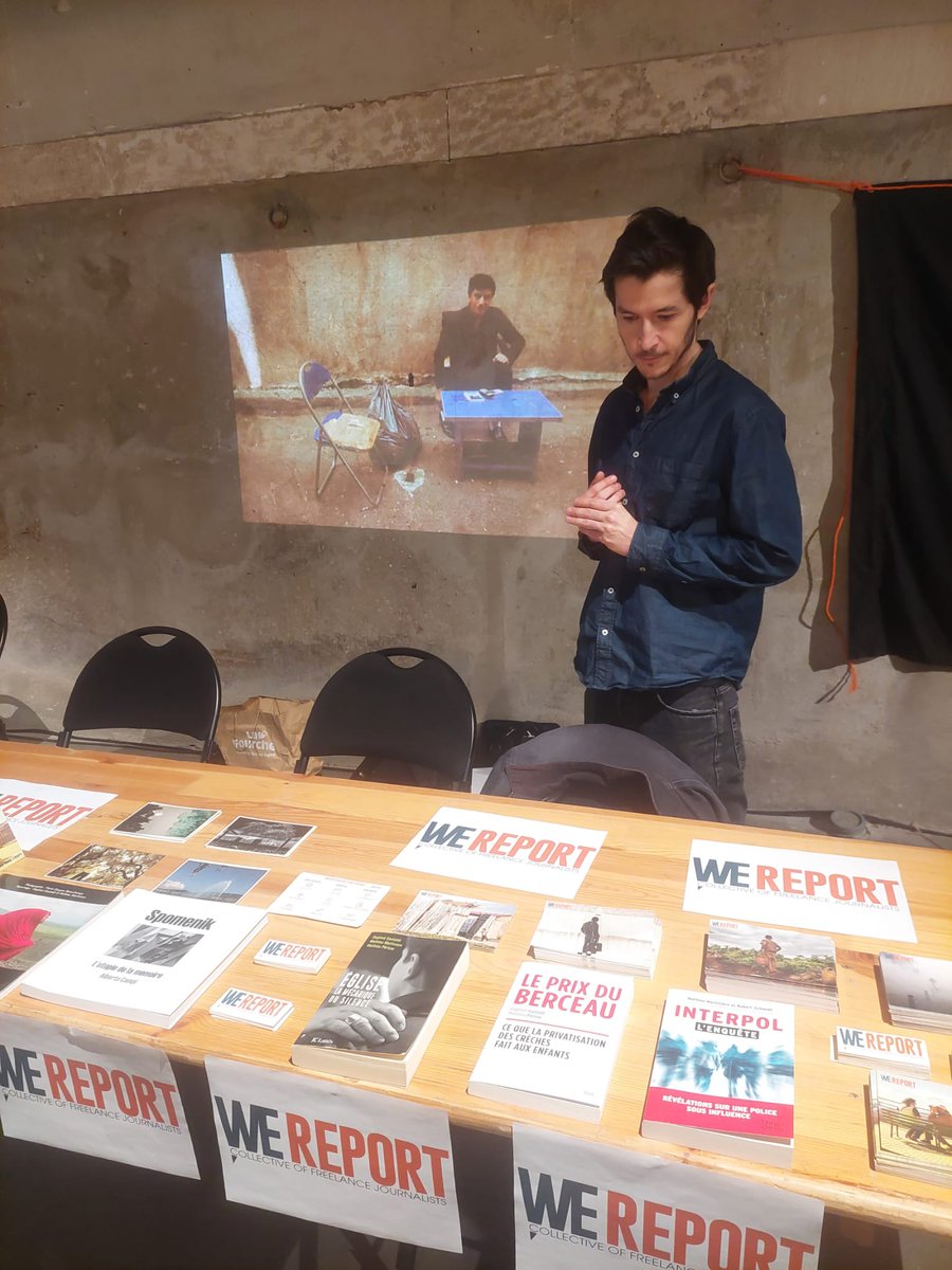 Notre collectif est toute la journée au festival de @mediapart au @104paris. Venez nous voir sur le stand des partenaires !