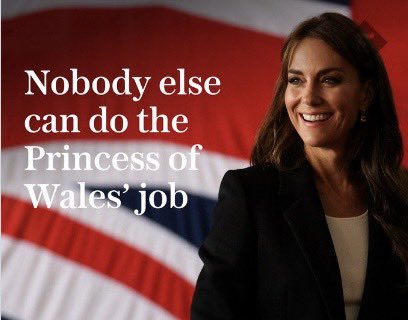 Wales is currently in a very dangerous place. We don't have a fully functioning Princess in place. Wales faces an anxious few months. With a third of our kids in poverty, our heavy industry being destroyed, who will do that half-hour shift in a foodbank whilst being photographed?