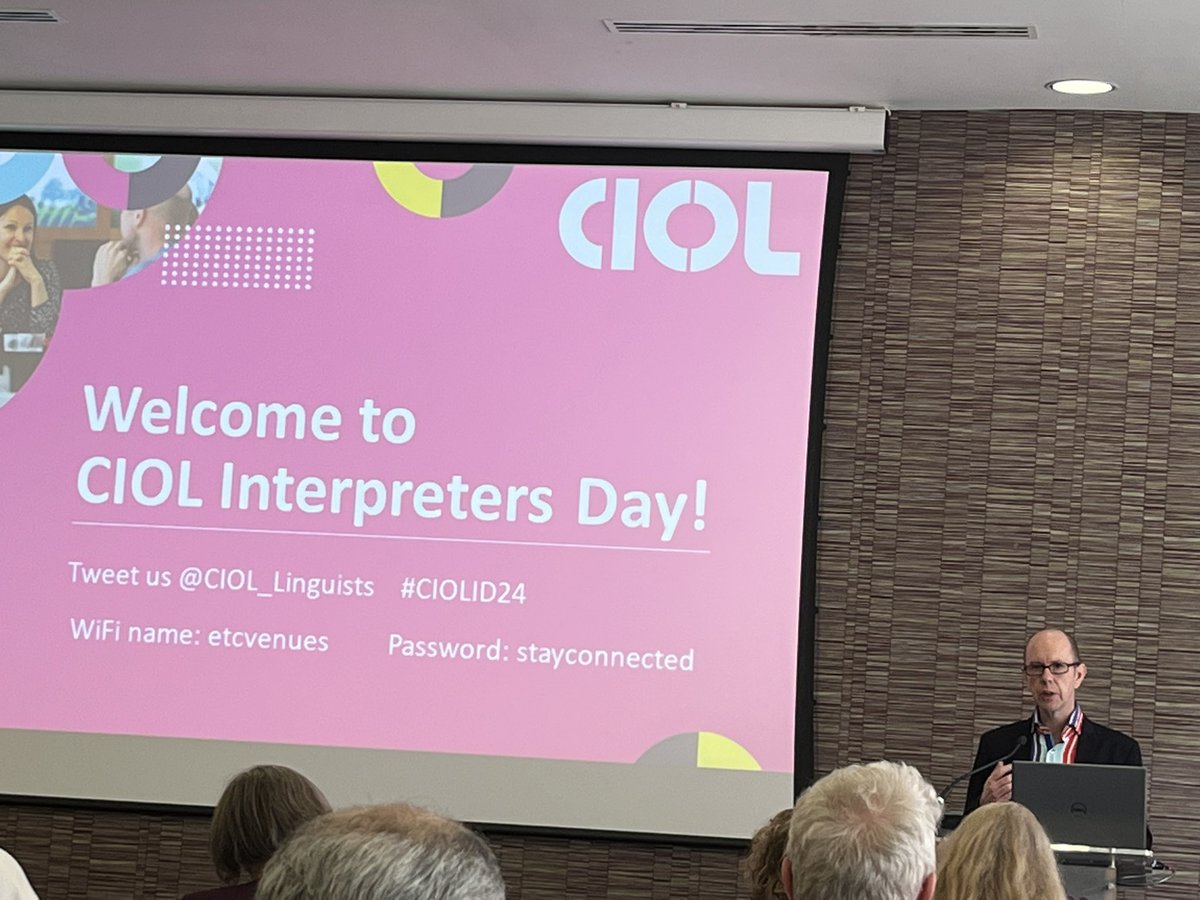 Ready for learning and networking today <a href="/CIOL_linguists/">Chartered Institute of Linguists</a>