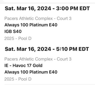 T.J. Perry (@coachtjperry) on Twitter photo Excited to compete one last time with this team <a href="/HoosierCoop/">Hoosier Coop</a> <a href="/SelectEventsBB/">Select Events Basketball</a> ☘️#ShamrockClassic2024 ☘️ Great event, Great teams, Great way to officially kick off the AAU season! Coaches here is our Saturday schedule! @A100PlatinumE40 <a href="/vjhAlways100/">Always 100</a> <a href="/Always100_TMH/">Always 100 Basketball</a> #MarchMadness Excited to compete one last time with this team <a href="/HoosierCoop/">Hoosier Coop</a> <a href="/SelectEventsBB/">Select Events Basketball</a> ☘️#ShamrockClassic2024 ☘️ Great event, Great teams, Great way to officially kick off the AAU season! Coaches here is our Saturday schedule! @A100PlatinumE40 <a href="/vjhAlways100/">Always 100</a> <a href="/Always100_TMH/">Always 100 Basketball</a> #MarchMadness