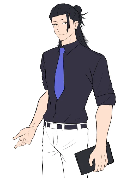 お久しぶり最近夏油しか描いていませんでした 