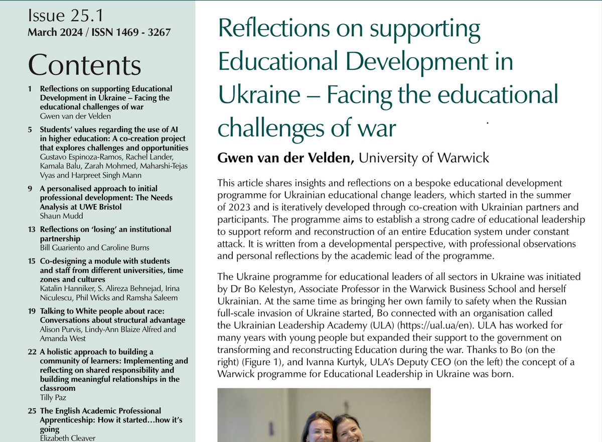 santanuvasant's tweet photo. π£The latest edition of @Seda_UK_ #SedaEdDevs is out now, lots of great article for #HigherEducation #EdDev #EdTech #altc folks to read >>, next submission deadline is 15th April for up to 3000 word articles, please repost π happy reading! https://t.co/UnzdWb1sQm https://t.co/pS4Vg7GXIC
