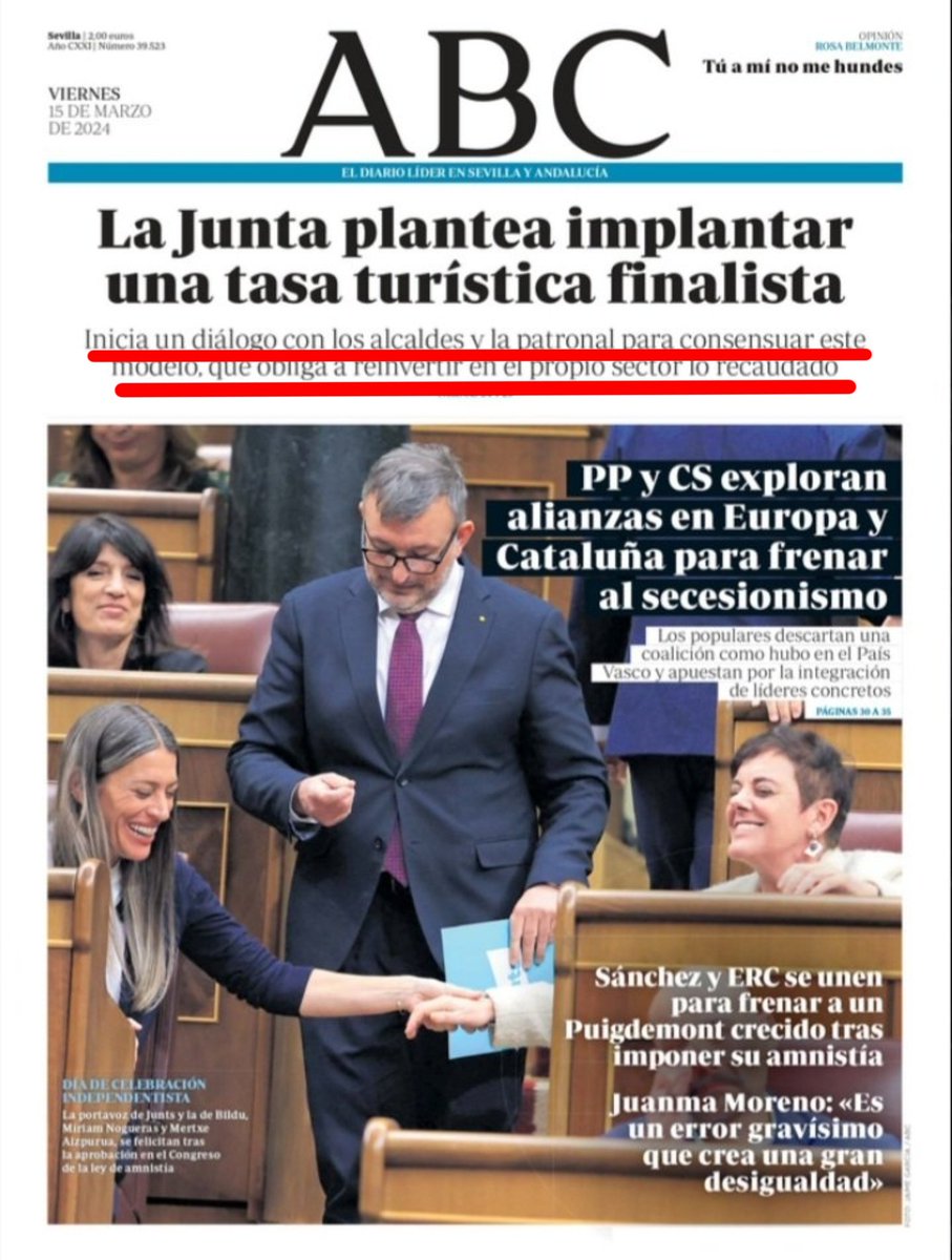 FelipeCaras's tweet photo. Con estos argumentos, normal que los empresarios estén contra el canon turístico porque @malaga y @AndaluciaJunta ya exprimen bastante a la ciudadanía para sustentar su modelo de negocio con suministros, seguridad, etc como para que también les toquen el bolsillo a sus clientes👇 https://t.co/G3O70zYtPX
