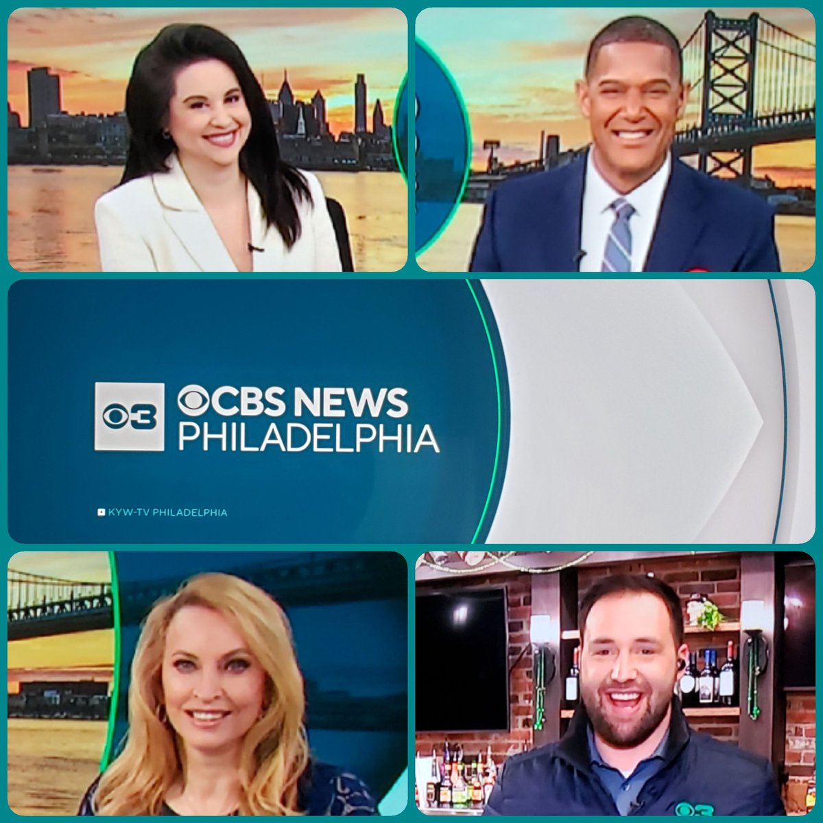 Good Saturday morning to the #WeekendEdition of #CBSNewsPhiladelphia @CBSPhiladelphia with @JanCarabeoCBS3 @HMonroeNews @TammieSouza and @RossDiMattei Have a great Saturday y'all! Remember: #LoveYouGuys 💖🥰💞😍💝 #ByeBye 👍🏾👍🏾🤎🤗🤎👋🏼👋🏼💯♑💯♑💖💞💗
#🙏🏾✝️🕊💗