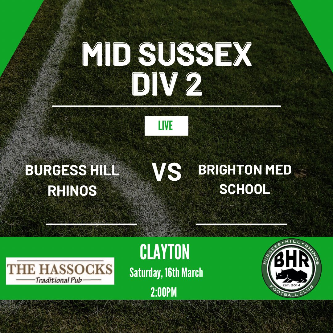 Burgess Hill Rhinos tweet media