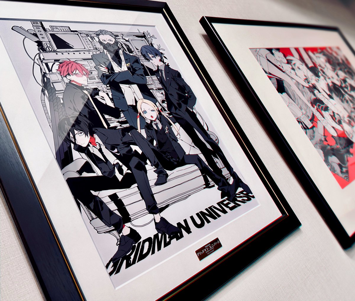 グリユニコラボの複製原画の絵は両方、複製原画として映える絵にしたい