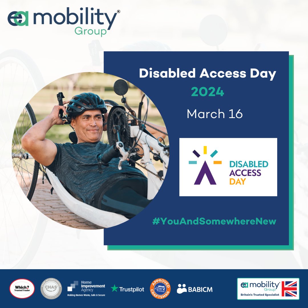 Disabled Access Day 2024! A day dedicated to highlighting and improving access for everyone, everywhere. Let's make inclusivity the norm, not the exception. 🌍💙 #DisabledAccessDay2024 #InclusivityForAll #TrySomethingNew #AccessForAll #CelebrateGoodAccess