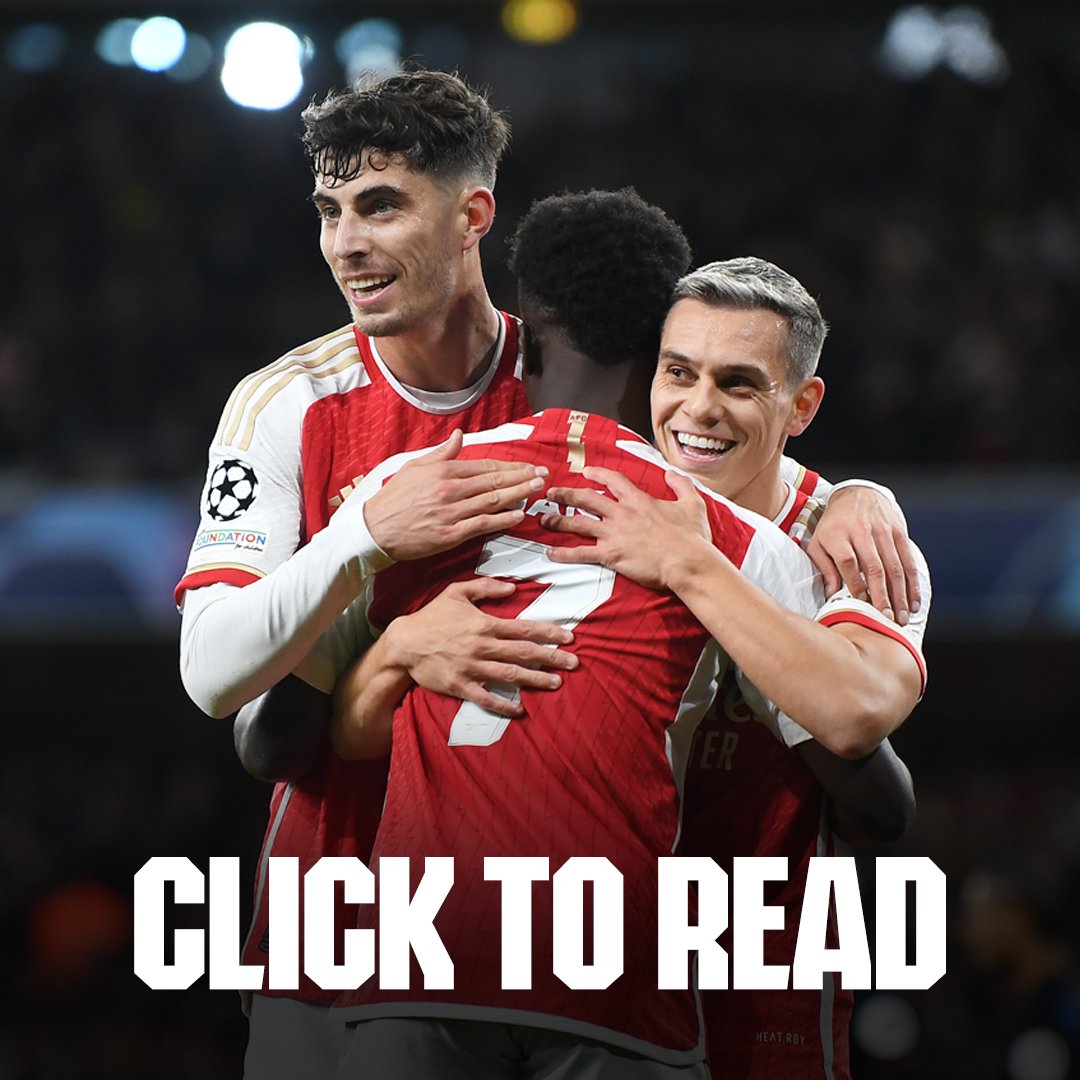 Arsenal's tweet photo. Bayern Munich in the Quarter-Finals 👊

🗞️ Here's everything you need to know about our @ChampionsLeague opponents 👇