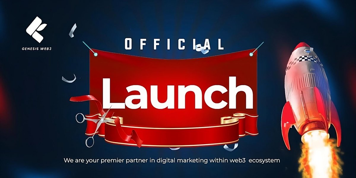 🚀 Exciting News! 🚀 We're thrilled to announce the official launch of Genesisweb3, your premier partner in digital marketing within the Web3 ecosystem. 🌐✨ 💡 Offering a range of services including community growth, social media management, content creation, and strategic…