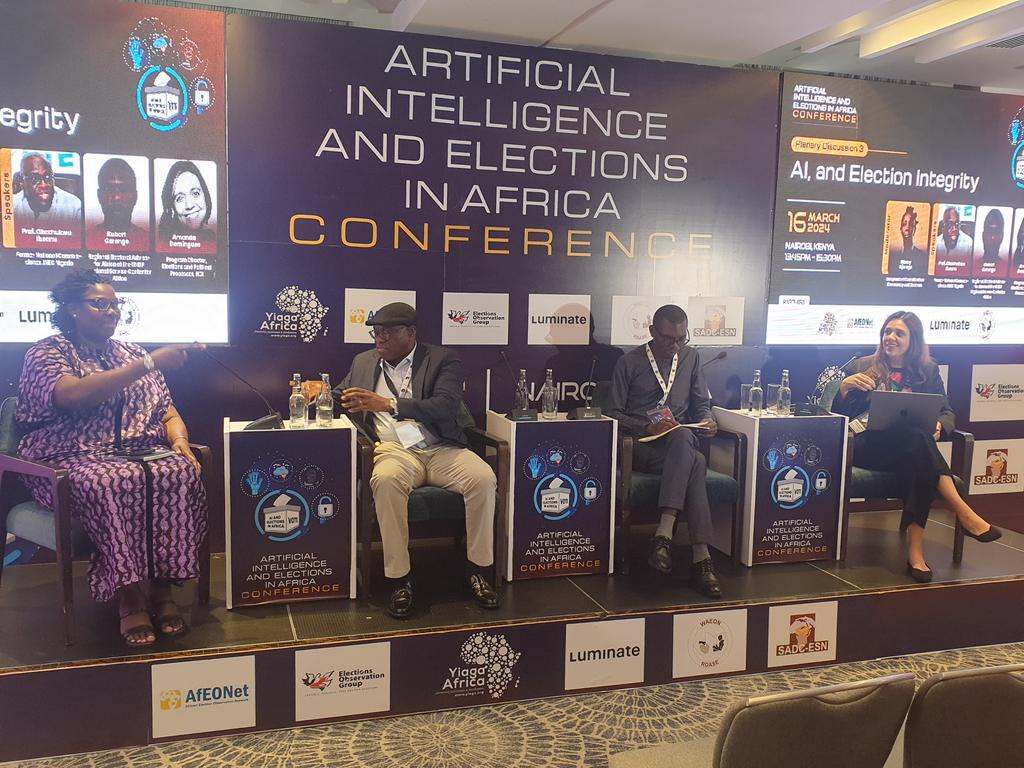 African pro-democracy actors taking a deep dive into the subject and elections in Africa. To what extent do voters trust human beings managing elections? @AcfimAfrica @AfEONet @YIAGA @CDDGha @elogkenya @ehorn_ @ZESN1 @GloDemCoalition
