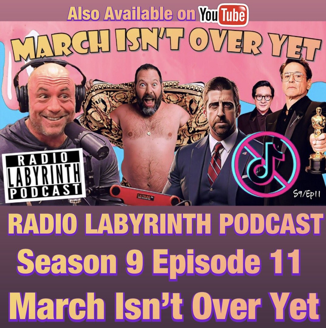 Radio_Labyrinth's tweet photo. Joe Rogan | Bert Kreischer | V.P. Aaron Rogers | Robert Down... https://t.co/dVlaFP8EhP via @YouTube #JoeRogan, #BertKreischer, #Comedy, #Oscars, #RFKJr, #AaronRodgers, #TimAndrews, #Atlanta, #Radio, #TJMiller, #PhilHendrie, #RadioLabyrinthPodcast, https://t.co/1aI2Lm66Y5