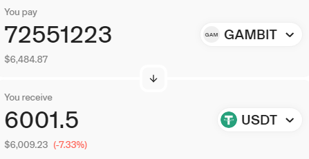 Prymestar's tweet photo. I claimed $GAMBIT worth of 6000$ https://t.co/q37obwEATJ https://t.co/Un2HvqVJ2m