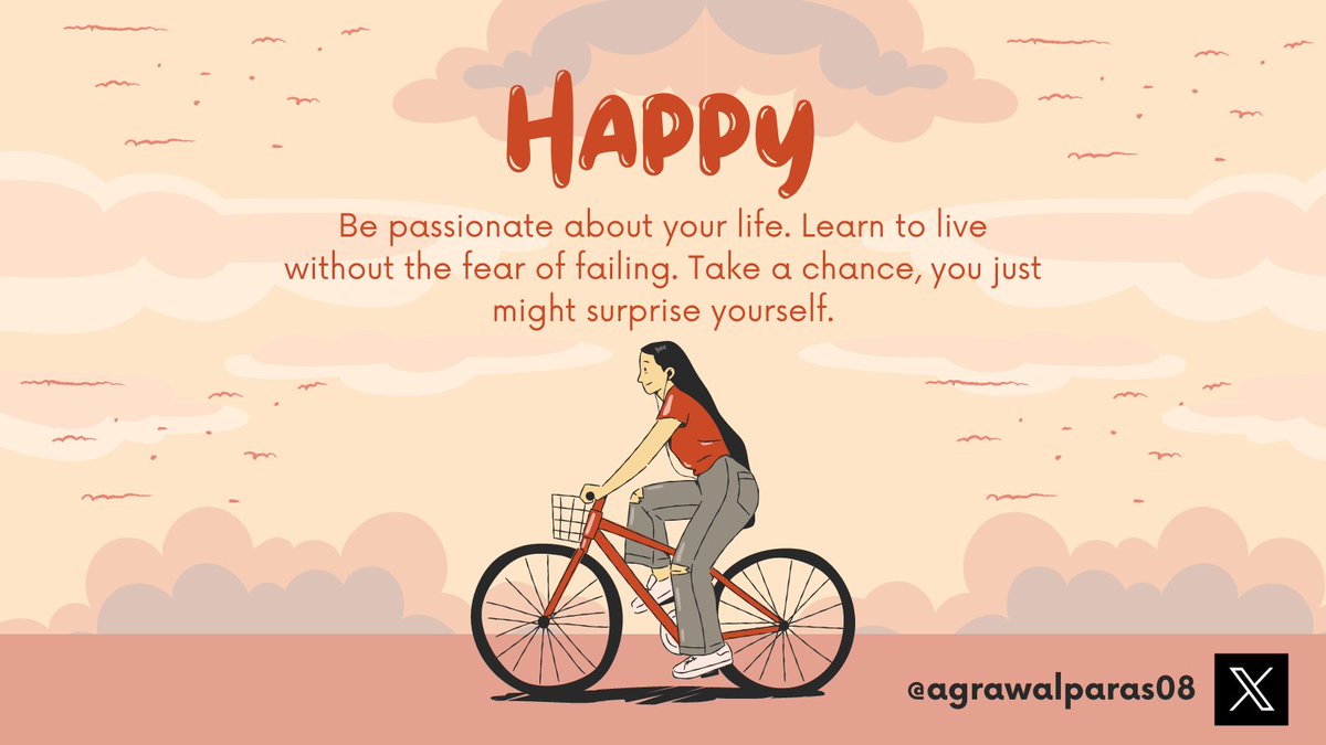 Who takes no chances wins nothing.

#Passion #Life #Fear #Chance #Surprise #Motivation #Achieve #Quotes #NeverGiveUp #Leadership #Potential #Communication #Inspire #AchieveYourGoals #KeepGoing #FocusOnTheGood #PositivityWins #StriveForGreatness #MotivationalQuotes #ParasAgrawal