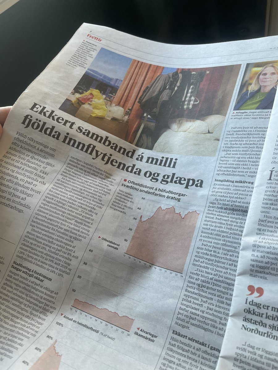 Ha?!? Hvernig má þetta vera?
Ok næst vil ég sjá rannsókn á sambandi milli fjölda innflytjenda og móðursýki í kristilegum nasistum.