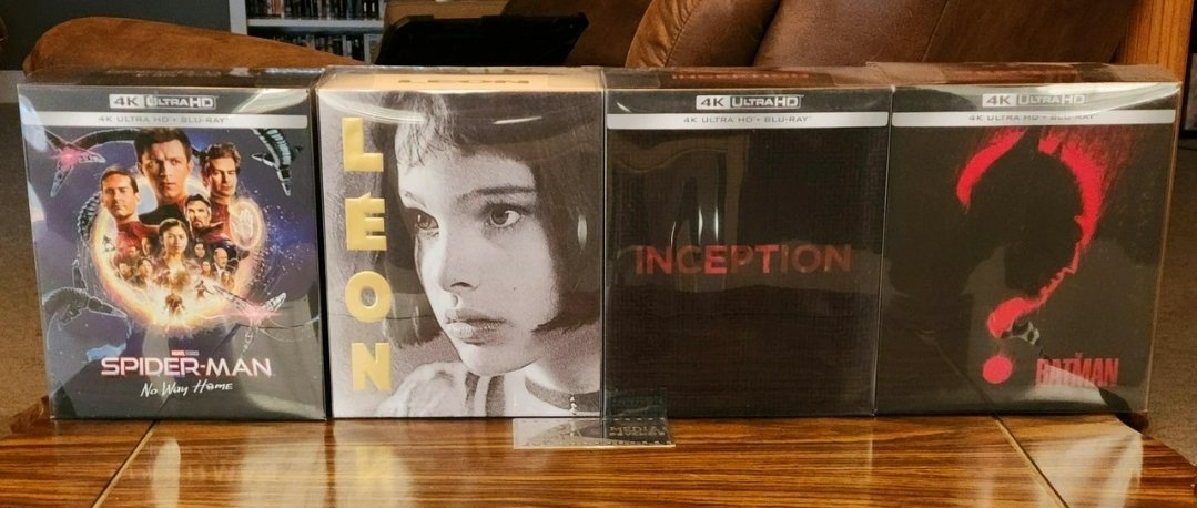 media_psychos's tweet photo. Thanks to awesome Media Psychos member ncraft for sharing their beautiful 
#MantaLab premium #Steelbook collection with us!       

Premium editions like these can be obtained through our exclusive Group Buys.     

Join us today! 
https://t.co/4xXYt2NsYq https://t.co/tWZucFA3d9