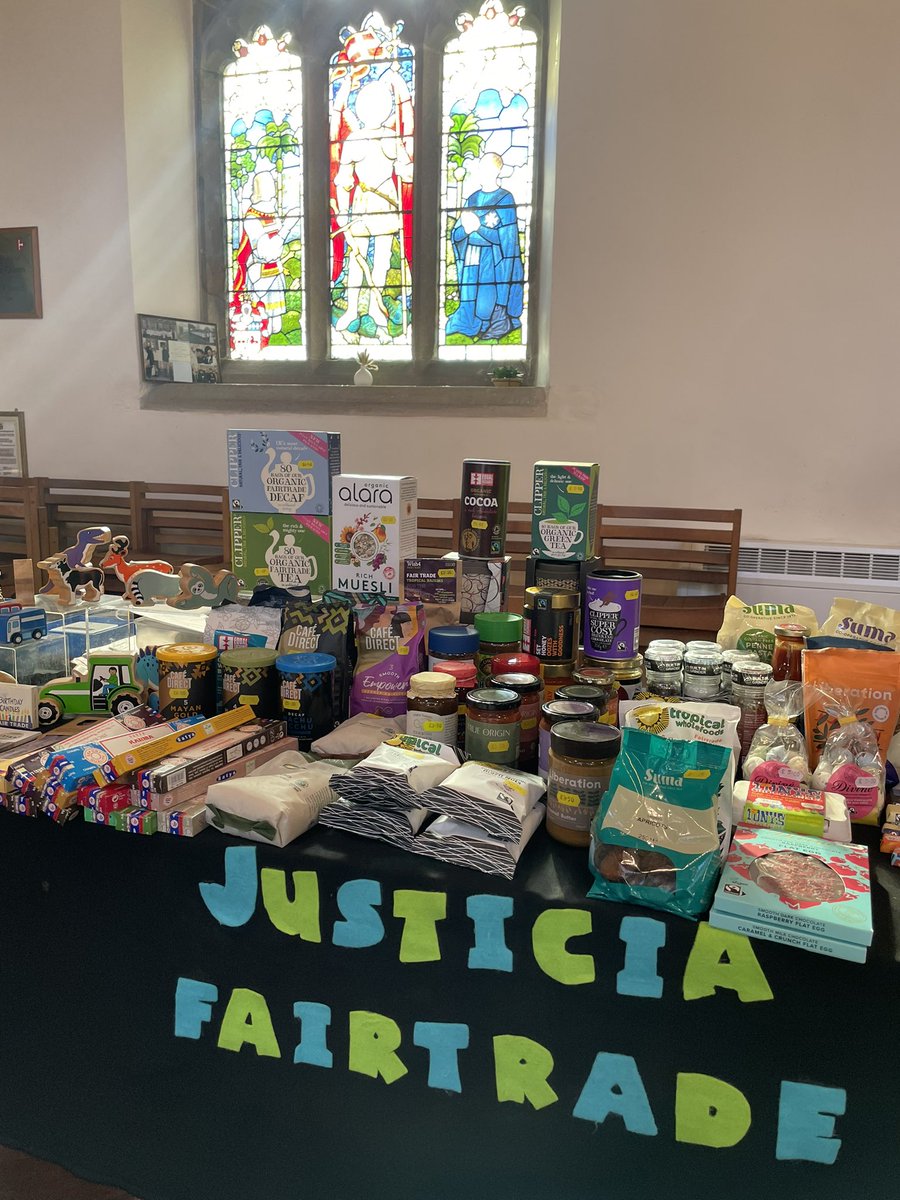The Fairtrade Fair at St Chad’s is in full swing: there is still plenty of time to drop in. Smoothie bikes, choirs, children’s art and craft,stalls with much more than chocolate! Free entry, all welcome! @FairtradeUK @DioManchester @RochdaleOnline @RochdaleCouncil @BishMiddleton