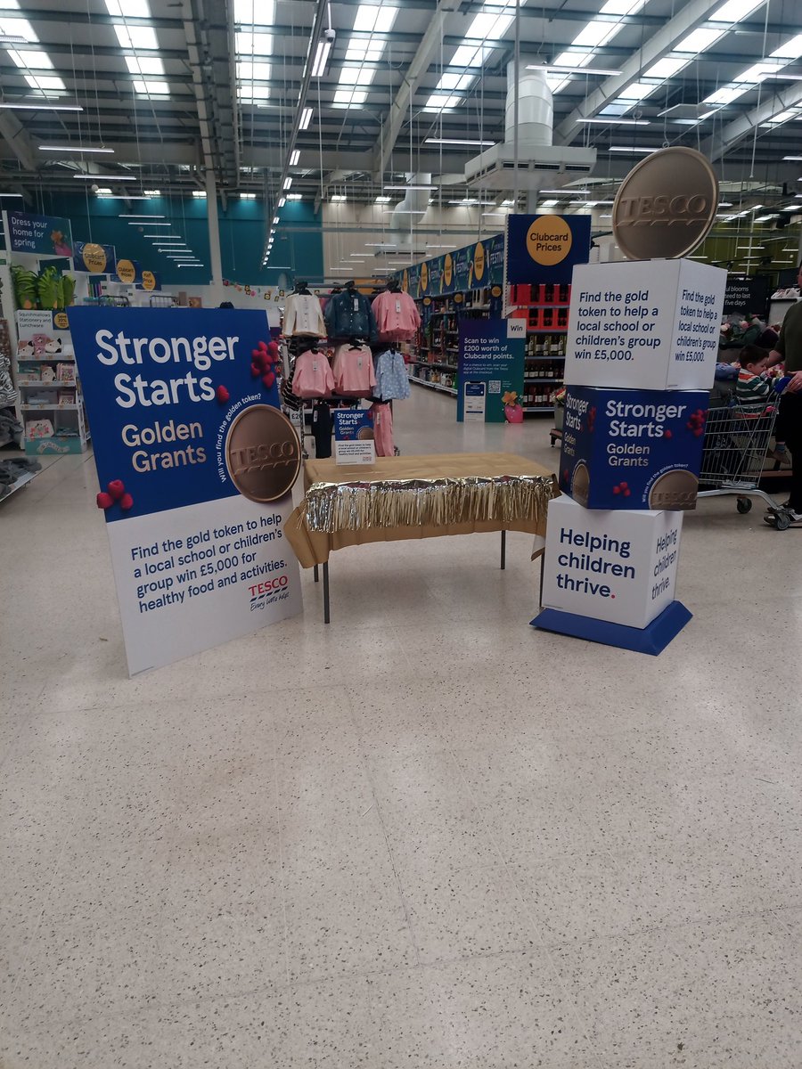 Almost ready.  Not long to go #Tesco #GoldenGrants  <a href="/GroundworkYorks/">Groundwork Yorkshire</a> <a href="/groundworkuk/">Groundwork UK</a> <a href="/tesconews/">Tesco News</a> <a href="/Tesco/">Tesco</a>