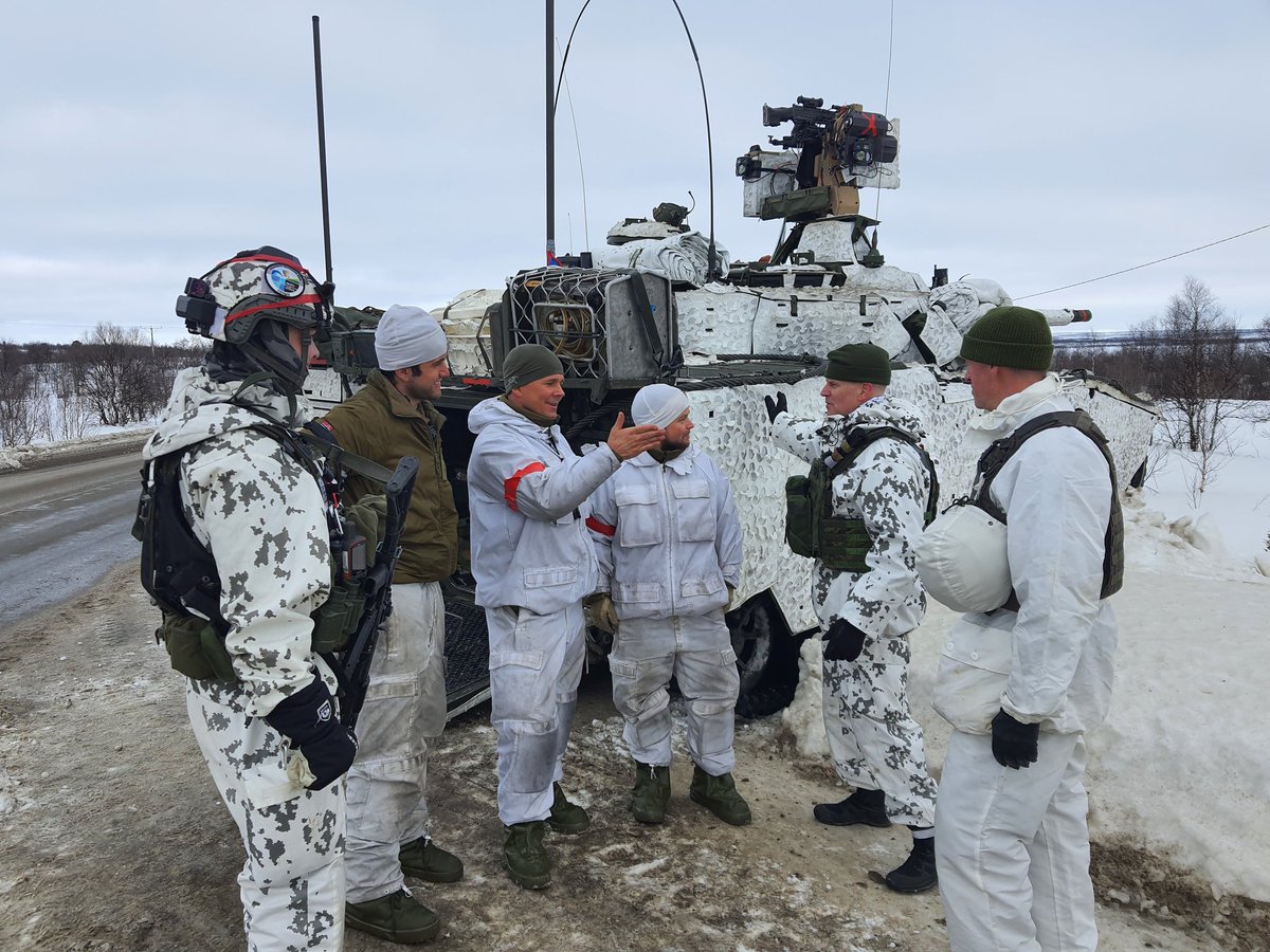 #NordicResponse24 #NATO 🇫🇮maavoimilla vahvaa tahtoa ja osaamista arktisissa oloissa yhdessä 🇸🇪🇳🇴🇬🇧 🇺🇸 interoperability among Allies improved. 

Together we are Strong - We are NATO.