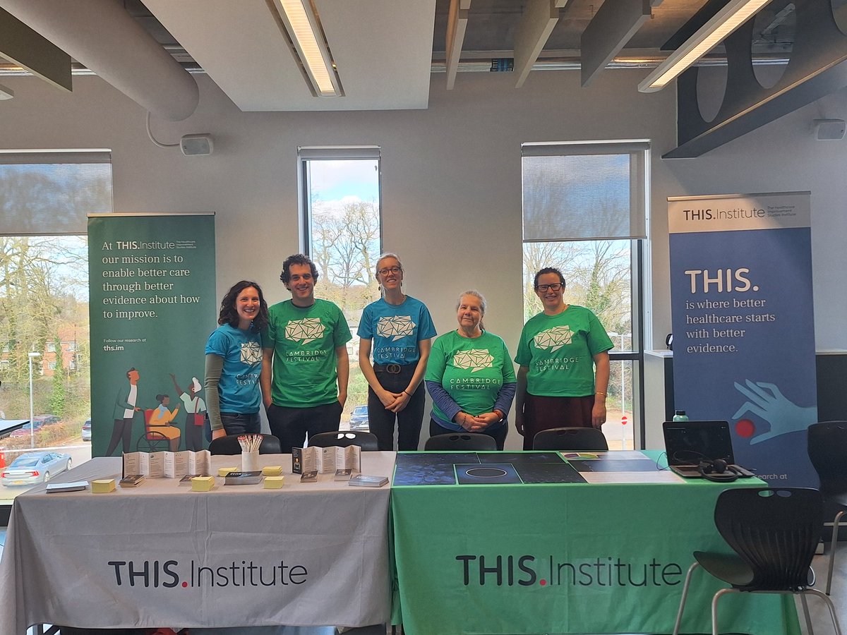 Today we’re at @CAST_Education for the Biomedical Campus family day as part of Cambridge Festival. Come say hi if you’re around and join us for the engaging activities facilitated by our fellows @petehartley2 and @lavendercrew. #THISfellows #CamFest @Cambridge_Fest