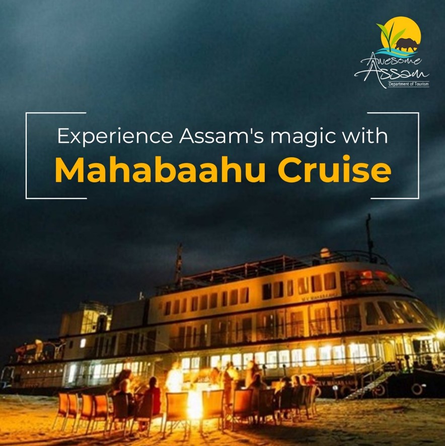 Cruise through Assam's wonders with MahabaahuRiver Cruise. There's no better way to experience Assam than through a magnificent ride on the fast-flowing and majestic Brahmaputra River.
#AwesomeAssam #Assam #Brahmaputra #MightyBrahmaputra #RiverCruise #MahabahuRiverCruise #Cruise
