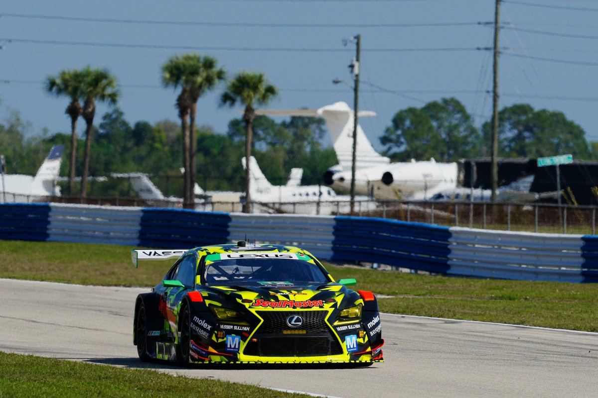 It's Race Day! We'll roll off the grid P3 for the 72nd Annual #Sebring12! Watch live on <a href="/peacock/">Peacock</a> with coverage beginning at 9:30 AM ET or on <a href="/USANetwork/">USA Network</a> at 4 PM ET! 

#Lexus | #IMSA