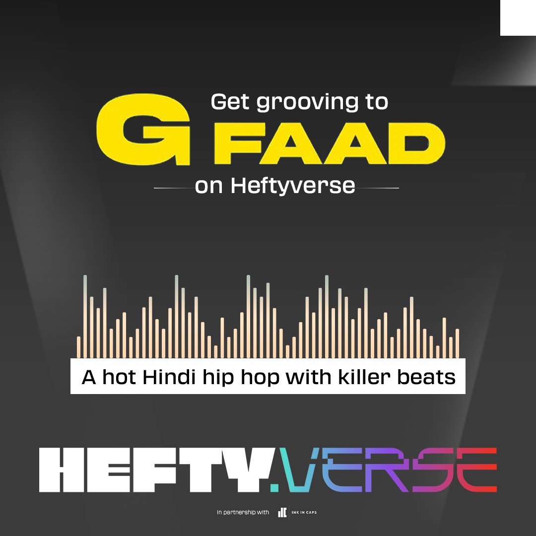 Heftyverse's tweet photo. Hindi hip hop that'll get you grooving? Check out G Faad on Heftyverse's Artist Aloud Wall.
https://t.co/IxXhUH4L6X
#heftyverse #metaverse #thegatewaytoyourmetaverse #gfaad #newrelease #song #trending #artistaloud #explorenow https://t.co/FpfqWl3rRE